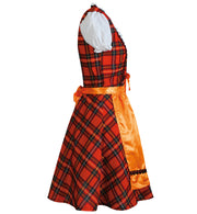 narrenwelt Kostüm Dirndl Franzi Kleid mit Schürze Damenkostüm Bayern Wiesn Gaudi Gr. 36 - 42 Bierzelt
