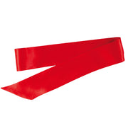 Haarband und Gürtel für Erwachene und Kinder Headband Belt ca.150 cm Accessoires rot oder schwarz