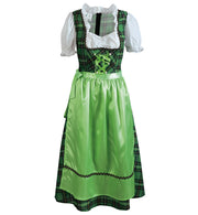 narrenwelt Dirndl Josefa Kleid mit Schürze Damenkostüm Oktoberfest  Bayern Gaudi Wiesn Fest Gr. 38 - 46 Bierzelt