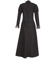 narrenwelt Kostüm Hexe Misty Halloween Kleid Damenkostüm Zauberin Gothic Kleid Gr. 38