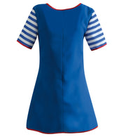 narrenwelt Kostüm Freche Göre Damen Kleid Wirbelwind Fasching Damen Kleid Karneval Gr. 34-46