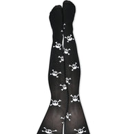 narrenwelt Strumpfhose Totenkopf Halloween  Horror Zombie Hexe Dracula Fasching Karneval