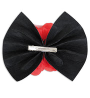 narrenwelt Haarclip Sugar Scull Mex.Totentag rote Blumen Kostüm Accessoires Halloween  tex mex Look Zombie Geisterstunde