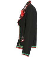 narrenwelt Kostüm Jacke El Fargo mex. Totentag tex mex Look Geisterstunde Halloween Horror Fasching Karneval Unisex