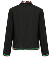 narrenwelt Kostüm Jacke El Fargo mex. Totentag tex mex Look Geisterstunde Halloween Horror Fasching Karneval Unisex