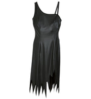 narrenwelt Kostüm Midnight Lady Damen Kleid Vamp Damenkostüm Halloween Karneval Gr 36 - 42