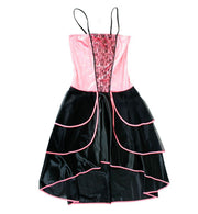 narrenwelt Kostüm Saloon Girl Kleid  Damenkostüm Tänzerin Fasching Karneval