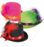 narrenwelt Minizylinder  Mini Zylinder Mini Party Hut Fasching Karneval sortiert