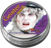 narrenwelt Schminke Make-up Geister Weiß Geisterweiß Horror Halloween Horrorschminke 14g Tiegel
