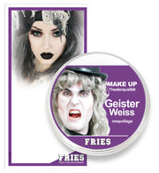 narrenwelt Schminke Make-up Geister Weiß Geisterweiß Horror Halloween Horrorschminke 14g Tiegel