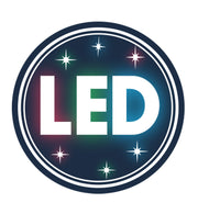 narrenwelt Kostüm Cape LED  Stehkragen PB 1tlg  Vampir Umhang Horror  Halloween  Einheitsgröße Unisex