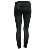 narrenwelt Kostüm Skeleton Girl Kleid mit Tüllrock + Leggings Halloween Skelett Set Mädchen Teenie Größe 140