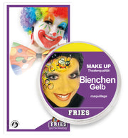 narrenwelt Schminke Make-up Bienchen Gelb Biene Hummel Accessoires  15g Tiegel