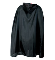 narrenwelt Kostüm Vampir Umhang schwarz/lila 1tlg. mit Stehkragen  Vampirumhang Einheitsgröße Adult Unisex