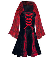 narrenwelt Kostüm Hexe Mina Kleid Mädchen Kleinkind Halloween 98 - 140