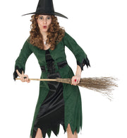 narrenwelt Hexenbesen Halloween Horror Hexen Besen Länge ca. 100 cm