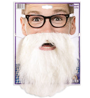narrenwelt Vollbart Weiss Nikolaus Nikolausbart Bart Weiß