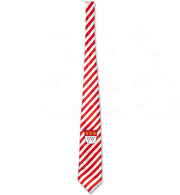 narrenwelt Krawatte Köln mit Wappen Kölle Schlips Kölsch Krawatte rot/Weiss, Länge ca 150 cm