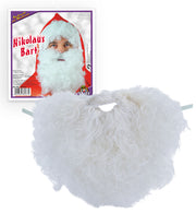 narrenwelt Nikolausbart Nikolaus Bart Vollbart weiß