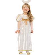 narrenwelt Kostüm Engel Kinder Kleid 1 tlg. Engelkleid 104 -140 Engelchen Himmelbote Kinderkostüm Weihnachten