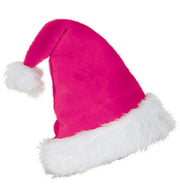 narrenwelt Nikolausmütze pink edel Plüsch mit Bommel Nikolaus Mütze Weihnachtsmütze Einheitsgröße