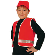 narrenwelt Kostüm Spielweste Baustelle Kinder Kostüm-Bauarbeiter-Westen Gr. 104 - 140