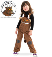 narrenwelt Kostüm Grüffelo  Latzhose 1 tlg.  Kinderkostüm Größen 104 - 128 LIZENZWARE