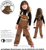 narrenwelt Kostüm Grüffelo  Latzhose 1 tlg.  Kinderkostüm Größen 104 - 128 LIZENZWARE