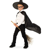 narrenwelt Kostüm Zauberlehrling Zauberer mit Hut Gr. 104 - 164 Halloween Party Kinder Kostüm Fasching