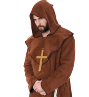 narrenwelt Kreuz Kette zum Umhängen gross Mönch Kostüm Accessoires Fasching