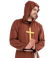 narrenwelt Kreuz Kette zum Umhängen gross Mönch Kostüm Accessoires Fasching