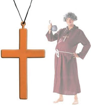 narrenwelt Kreuz Kette zum Umhängen gross Mönch Kostüm Accessoires Fasching
