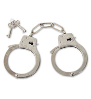 narrenwelt Metall-Handschellen inkl 2 Schlüssel Fasching Karneval Polizei Sträfling