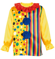 narrenwelt Kostüm Clown Wise Anzug Gr.  Clownkostüm Baby Kostüm Kinder Fasching 104 - 128