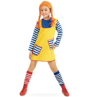 narrenwelt Kostüm Freche Göre Kleid Mädchenkostüm Fasching Größe 104-140