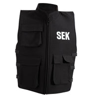 narrenwelt SEK Weste Swat Police Weste schwarz Kinder Größen: 128