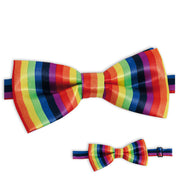 narrenwelt Schleife Rainbow Regenbogen ca. 12 cm Party Feier Deko Fasching Mottoparty