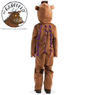 narrenwelt Kostüm Grüffelo  Overall 1 tlg. mit Kapuze Kinderkostüm Größen 104-128 LIZENZWARE Fasching