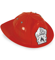 narrenwelt Feuerwehr - Helm rot Kinder Einheitsgröße Fasching