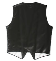 narrenwelt Kostüm Weste Chic mit Pailleten silber für Herren (56) Fasching Party Mottoparty