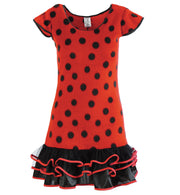 narrenwelt Kostüm Ladybird Damen Kleid Marienkäfer Größe 40