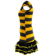 narrenwelt Kostüm Buzzy Bee-Kleid Biene Damen Kleid Gr. 42
