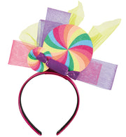 narrenwelt Haarreif Candy Süssigkeit Bonbon Regenbogen Rainbow Party Accessoires Haarschmuck