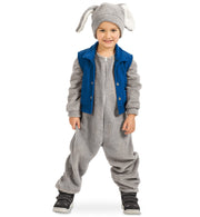 narrenwelt  Kostüm Hase Pedro Overall mit Weste + Mütze Kinderkostüm Gr. 116