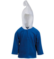 narrenwelt Kostüm Blauer Zwerg Babykostüm 2tlg. Hose + Oberteil mit Mupfi-Kapuze 86 + 98PLÜSCH/Polar Fleece