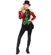 narrenwelt Kostüm Jacke Zirkus Damen Kostümjacke Dompteuse Zirkusdirektorin Damenjacke 1tlg. Gr. 38