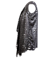 narrenwelt Kostüm Weste Fetzenlook Damen 1-tlg, Damenweste Gr. M + XL Halloween Mottoparty