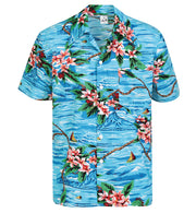 narrenwelt Kostüm Hawaii Hemd L Hawaiihemd Hawaii Hemd Fasching Unisex Gr M -XL