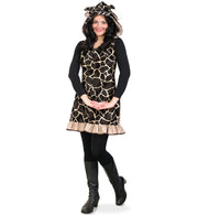 narrenwelt Kostüm Giraffe Kleid Tierkostüm Tier Damen Gr. 40 Fasching Karneval Mottoparty