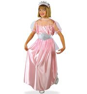 narrenwelt Kostüm Prinzessin Komplett Set 104 1tlg Kleid mit Gürtel und Kopfschmuck PB